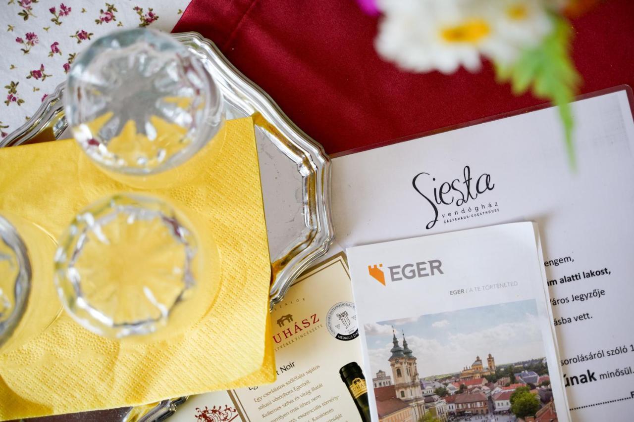 Siesta Vendeghaz Villa Eger Exteriör bild